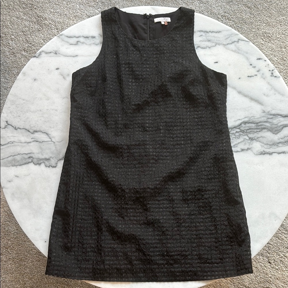 1.STATE Gingham Seersucker Shift Dress